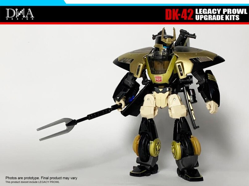 Image Of Legacy Samuari Prowl DNA Design DK 40 Upgrade Kit For Legacy Evolution  (9 of 9)